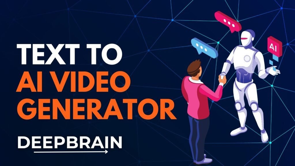 AI Video Generator by DeepBrain AI for Seamless Video Production.