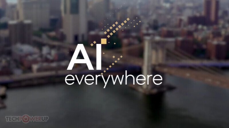 AI everywhere concept highlighting the pervasive role of AI in content creation
