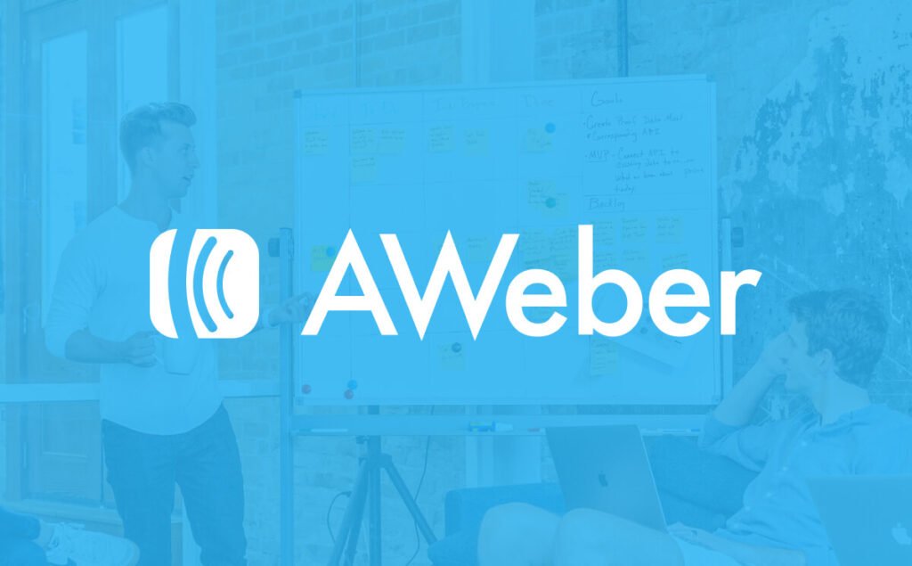 AWeber in action during a marketing strategy meeting.