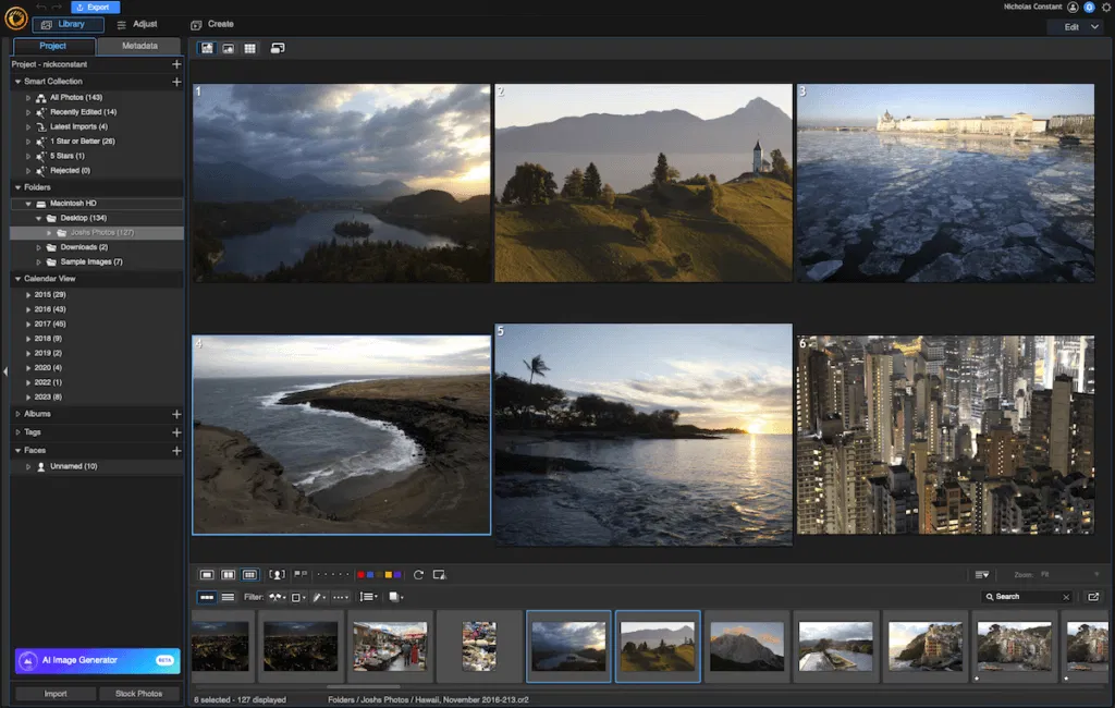 Layer editing tools in PhotoDirector 365 AI photo editor