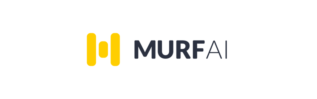 Murf AI official logo showcasing the best text to speech AI solution