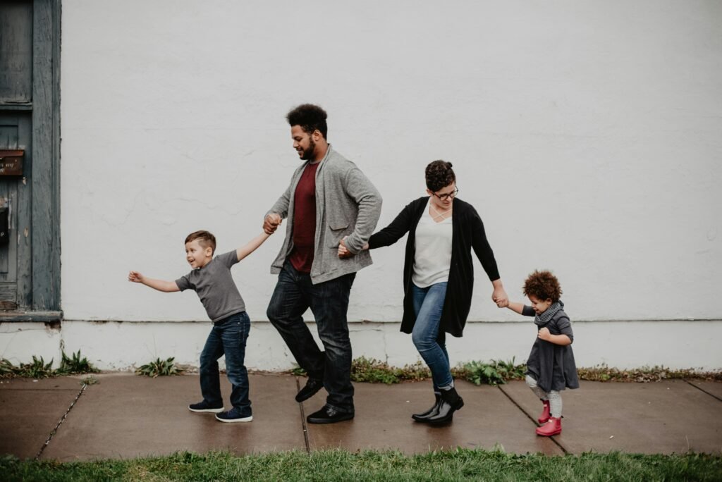 A family creating memories with Filmoras AI video editors