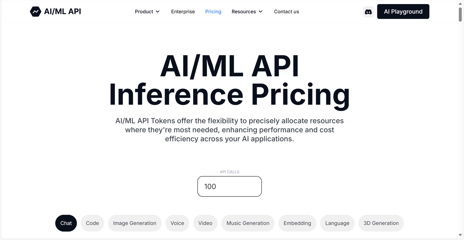Flexible AI API Inference Pricing Daily AI Hub Flexible AIML API pricing with efficient resource allocation
